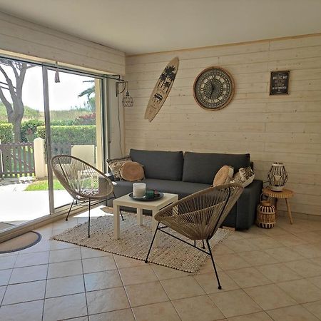 Les Capitelles 5 - Acces Direct A La Plage Depuis Le Jardin - T2 Avec Cabine - 6 Pers - Jardin - Piscine - Parking Saint-Cyprien  Buitenkant foto