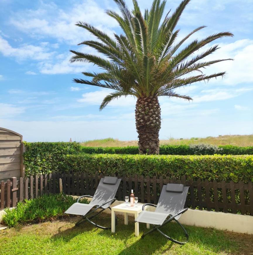 Les Capitelles 5 - Acces Direct A La Plage Depuis Le Jardin - T2 Avec Cabine - 6 Pers - Jardin - Piscine - Parking Saint-Cyprien  Buitenkant foto