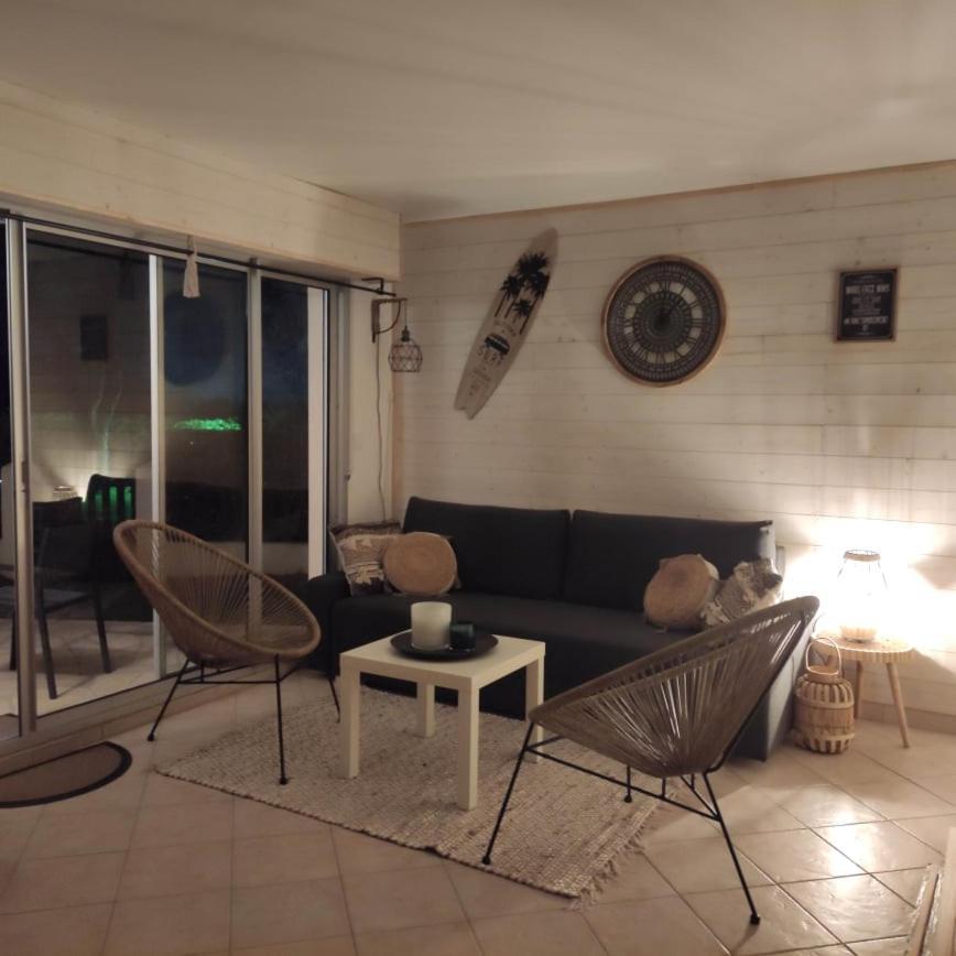 Les Capitelles 5 - Acces Direct A La Plage Depuis Le Jardin - T2 Avec Cabine - 6 Pers - Jardin - Piscine - Parking Saint-Cyprien  Buitenkant foto