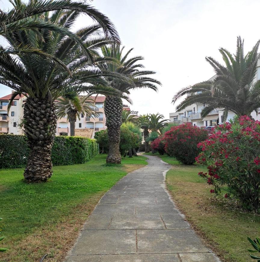Les Capitelles 5 - Acces Direct A La Plage Depuis Le Jardin - T2 Avec Cabine - 6 Pers - Jardin - Piscine - Parking Saint-Cyprien  Buitenkant foto